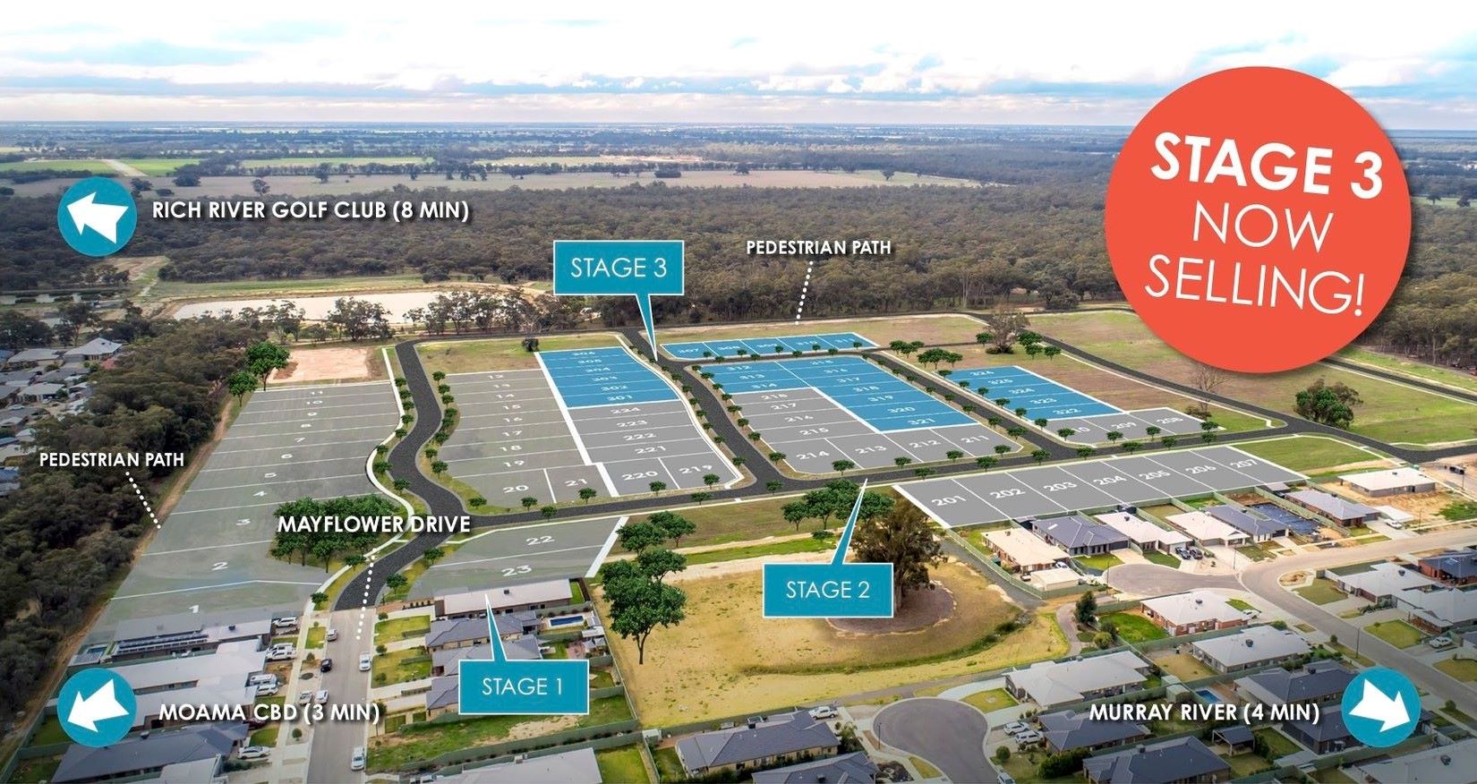 [Land for Sale] The Range Estate, Moama OpenLot